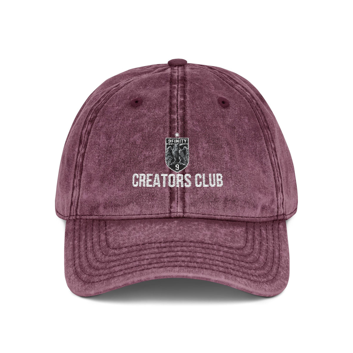 Vintage Embroidered 9Infinity Cap - Washed Dad Hat
