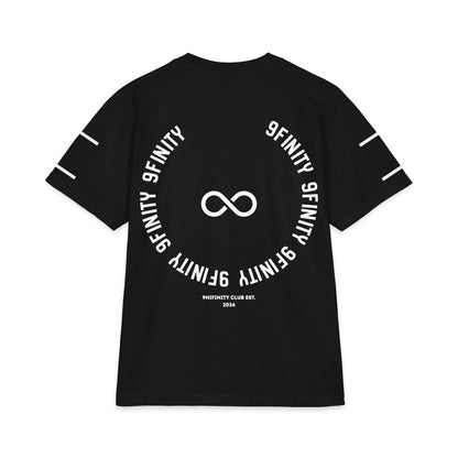 Double Infinity Logo T-Shirt — Minimalist 9FINITY Graphic Tee
