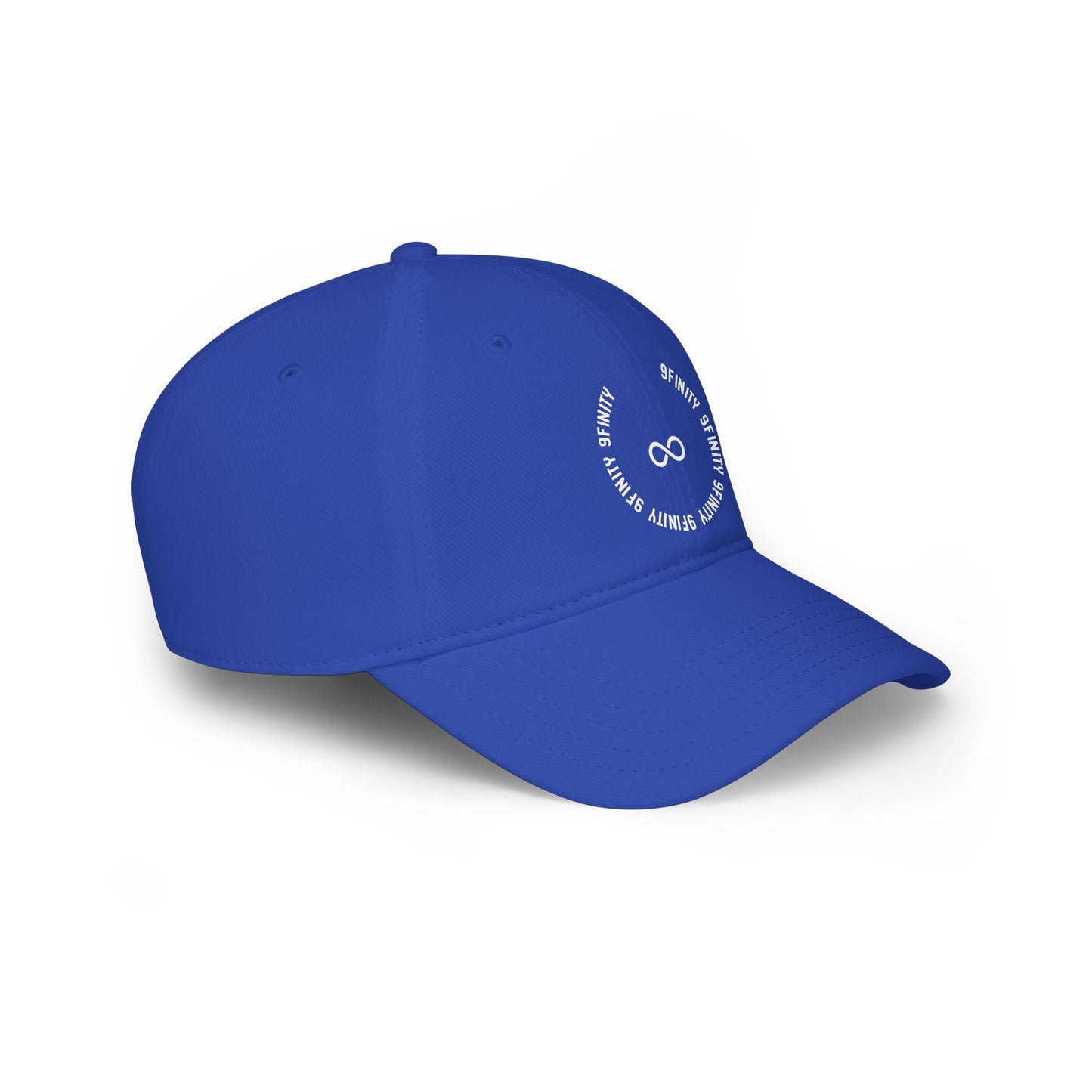 9Infinity Circle Cap - Minimalist Red Baseball Hat