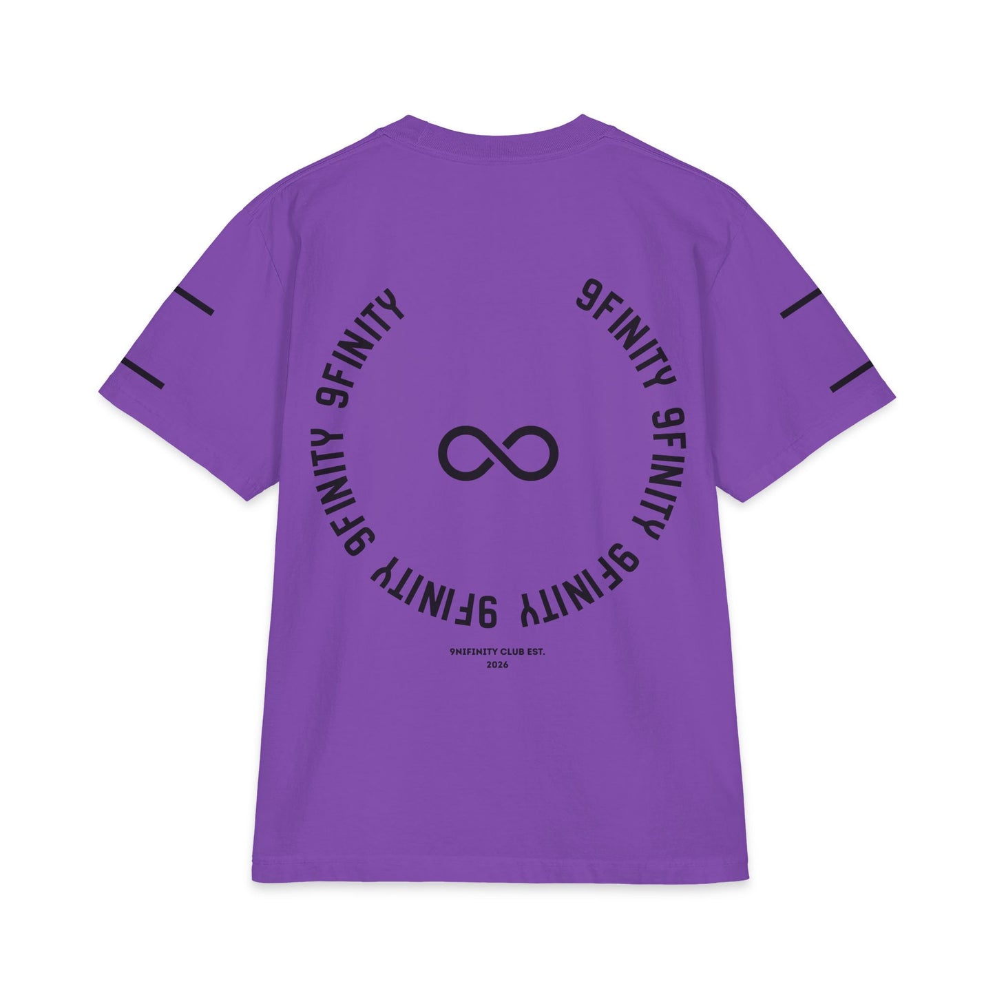 Double Infinity Logo T-Shirt — Minimalist 9FINITY Graphic Tee