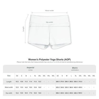 9Infinity Waistband Shorts — Women's White Shorts with Pink & Black Celtic Pattern
