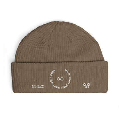 Cuff Beanie — Minimalist 9Infinity Logo Knit Cap