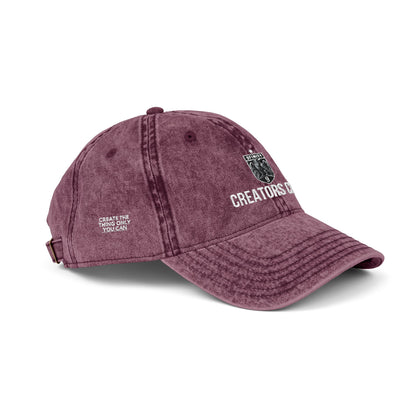 Vintage Embroidered 9Infinity Cap - Washed Dad Hat
