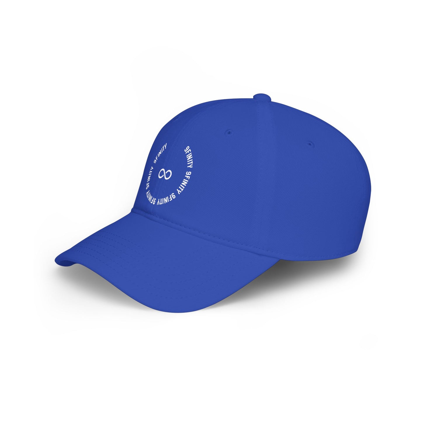 9Infinity Circle Cap - Minimalist Red Baseball Hat