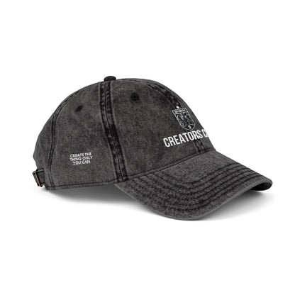 Vintage Embroidered 9Infinity Cap - Washed Dad Hat