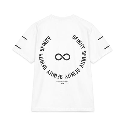 Double Infinity Logo T-Shirt — Minimalist 9FINITY Graphic Tee
