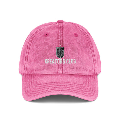 Vintage Embroidered 9Infinity Cap - Washed Dad Hat