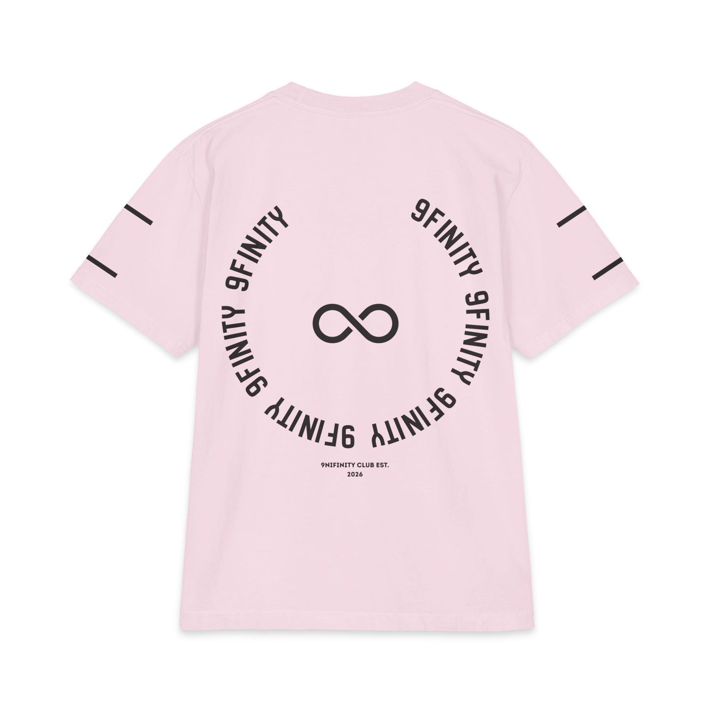 Double Infinity Logo T-Shirt — Minimalist 9FINITY Graphic Tee