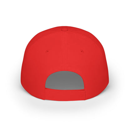 9Infinity Circle Cap - Minimalist Red Baseball Hat