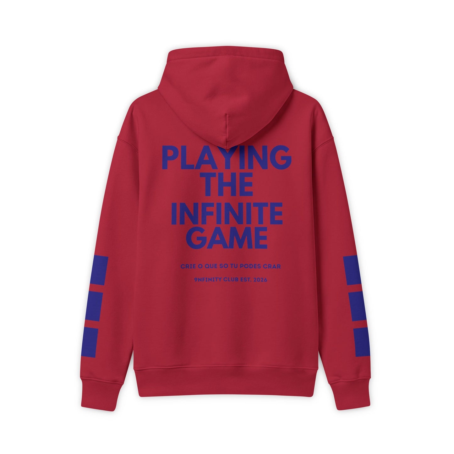 Hoodie — "Playing the Infinite Game" Crew Club Graphic Hoodie