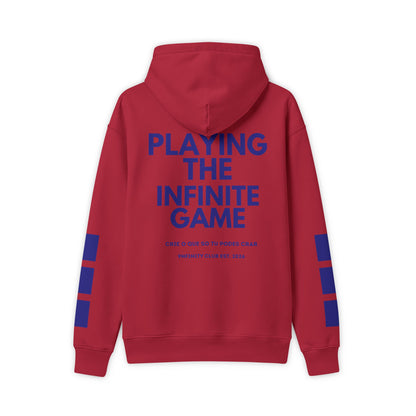 Hoodie — "Playing the Infinite Game" Crew Club Graphic Hoodie