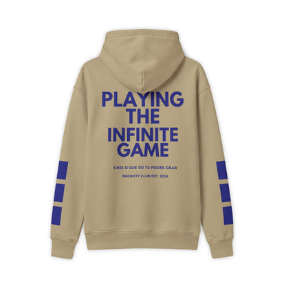 Hoodie — "Playing the Infinite Game" Crew Club Graphic Hoodie