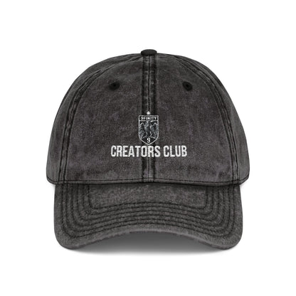 Vintage Embroidered 9Infinity Cap - Washed Dad Hat