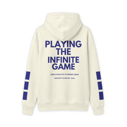 Hoodie — "Playing the Infinite Game" Crew Club Graphic Hoodie