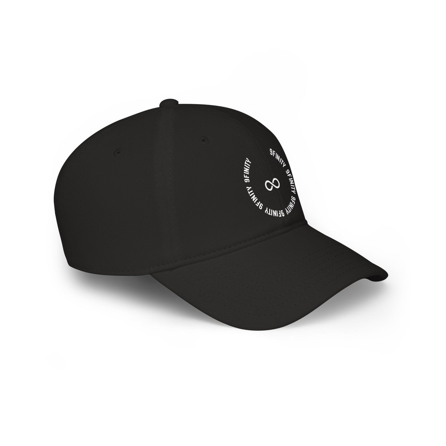 9Infinity Circle Cap - Minimalist Red Baseball Hat