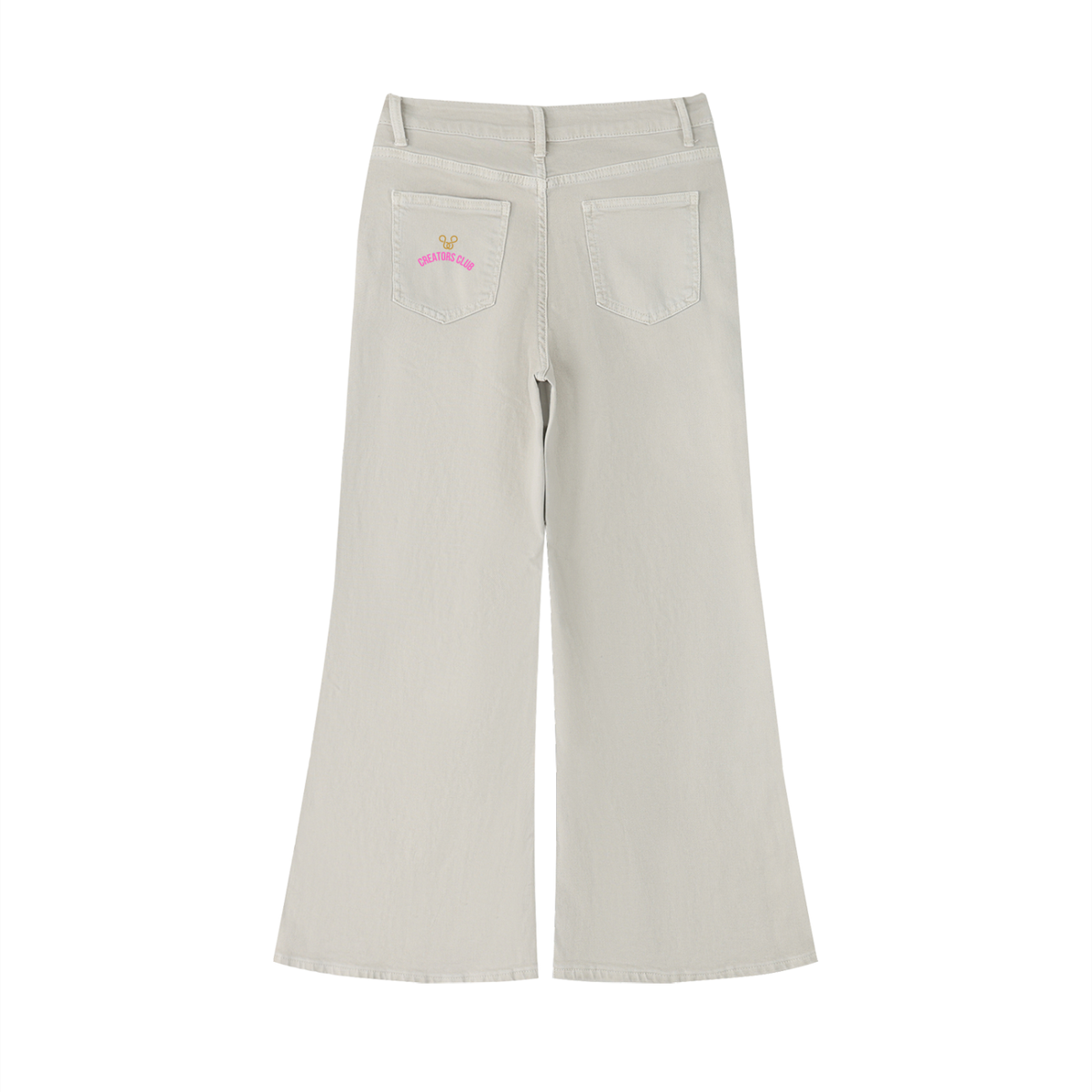 Women's Vintage Wash Flared Leg Jeans