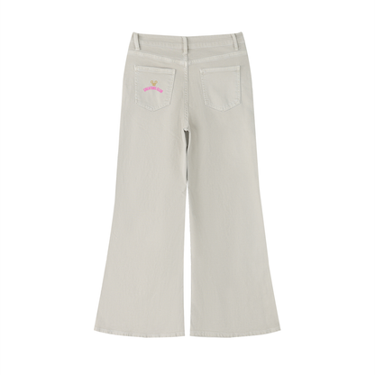 Women's Vintage Wash Flared Leg Jeans