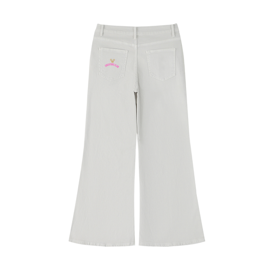 Women's Vintage Wash Flared Leg Jeans